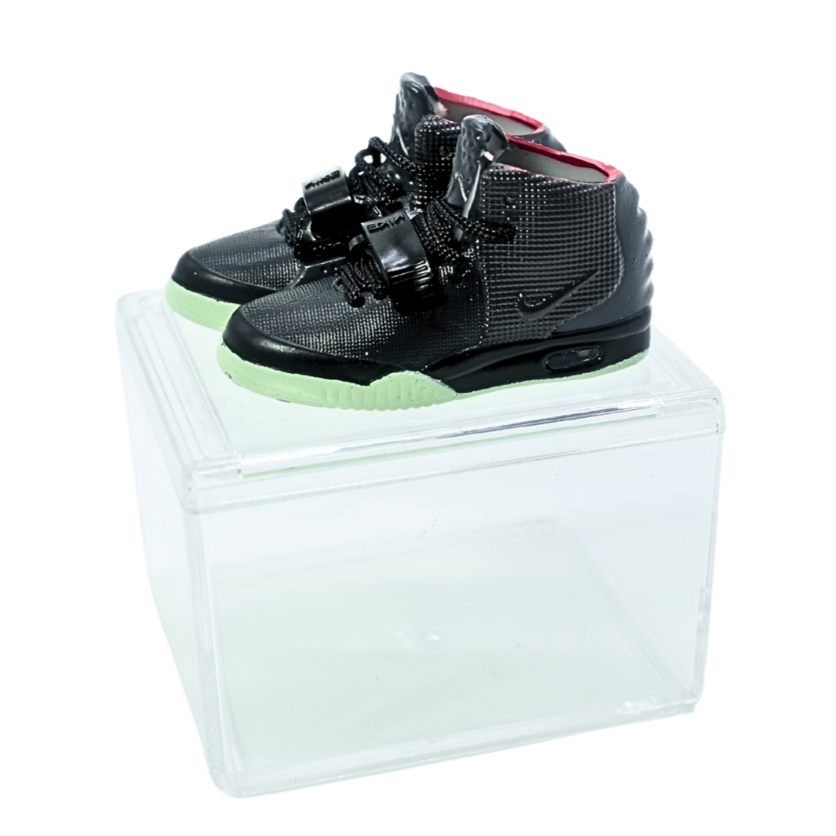 Miniature Sneakers - Nike Air Yeezy 2 - Solar Red