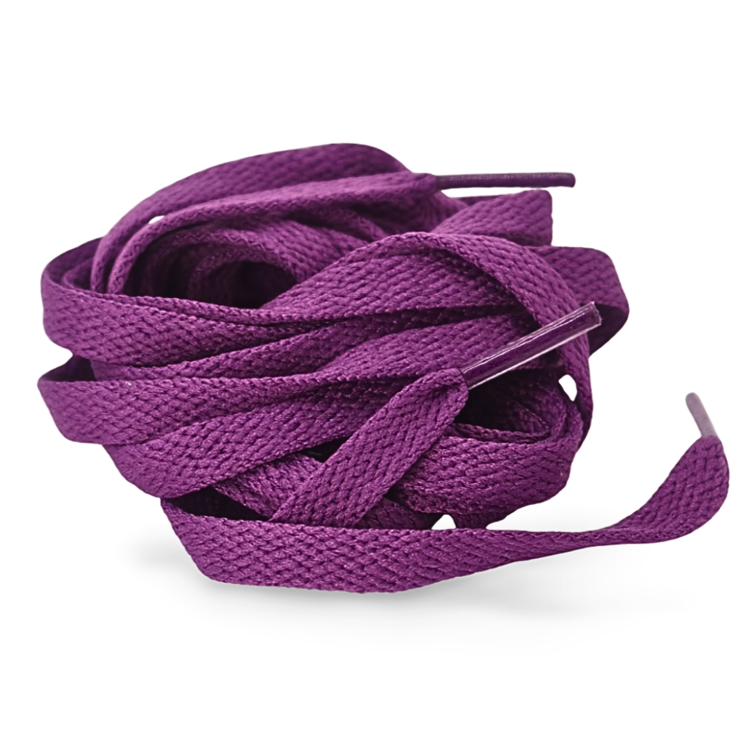 Dark Purple flat laces