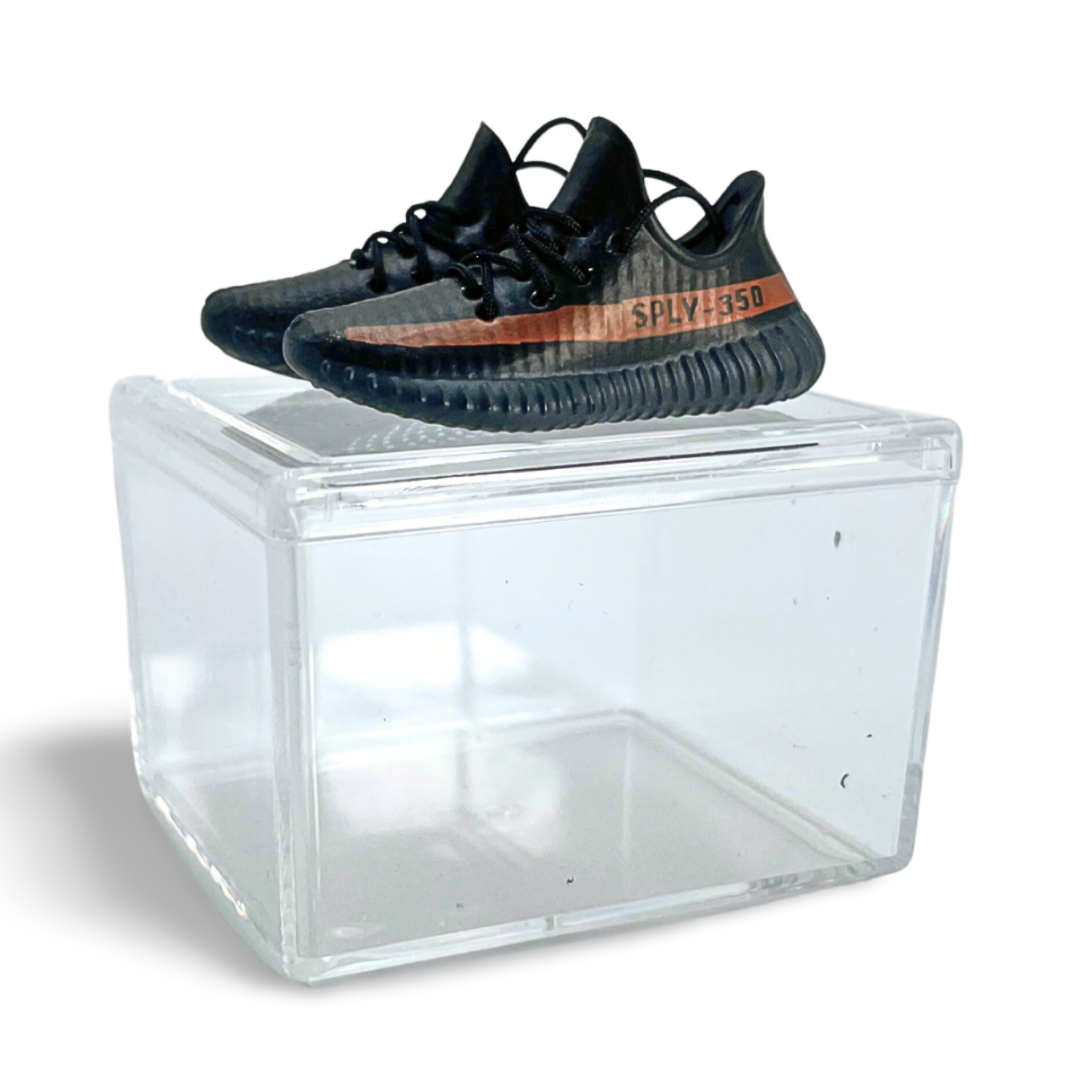 Miniature Sneakers - Adidas Yeezy Boozt 350 Core Red