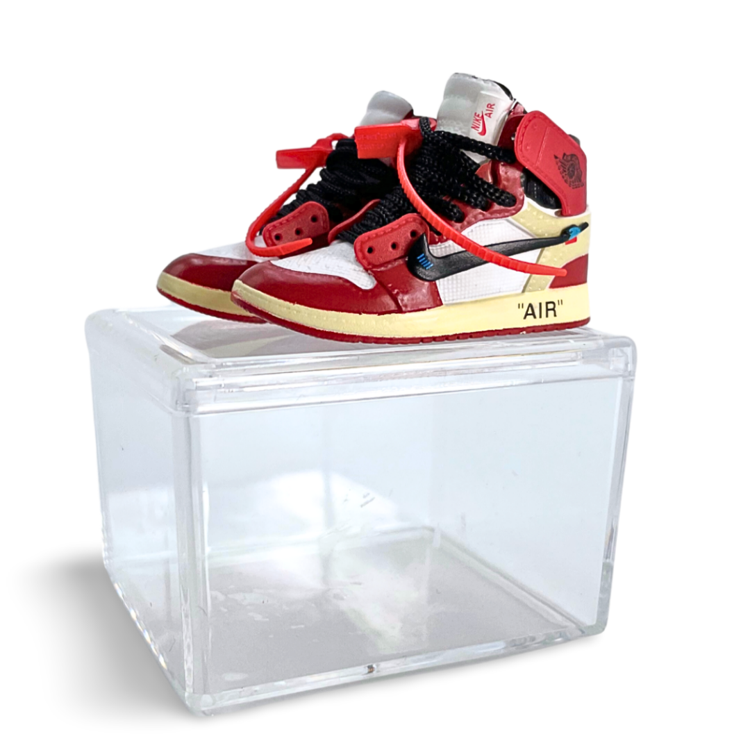 Miniature Sneakers - Nike Air Jordan 1 Off-White Chicago