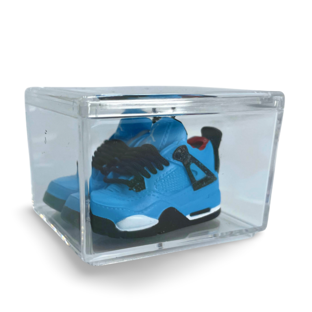 Miniature Sneakers - Nike Jordan 4 Travis Scott Cactus Jack