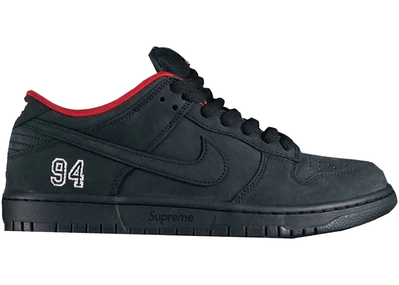Nike SB Dunk Low Supreme 94 Black - HQ8487-001