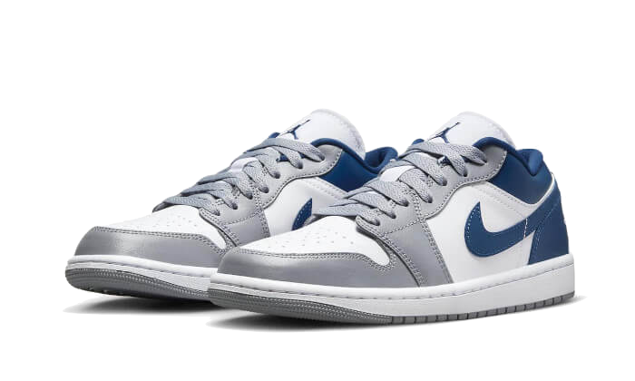 Nike Air Jordan 1 Low White Grey Blue