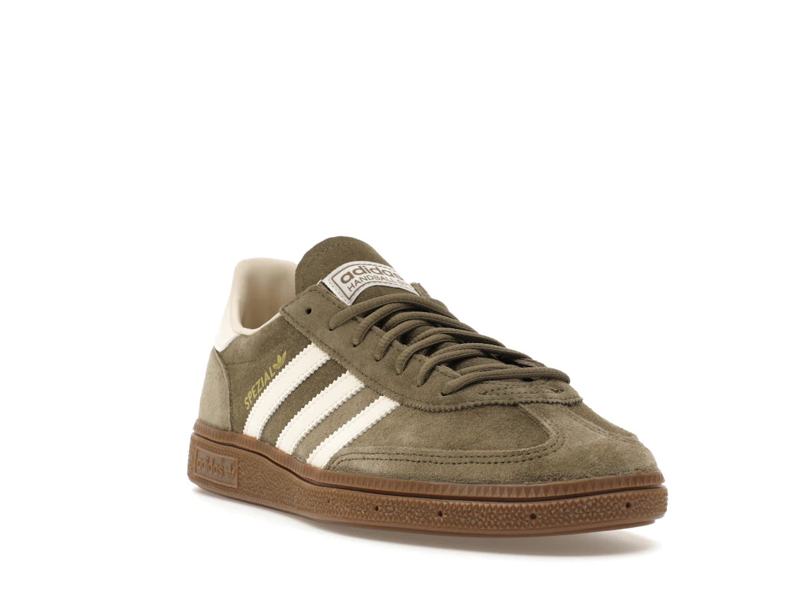Adidas Handball Spezial Olive Strata Cream White - JR2121