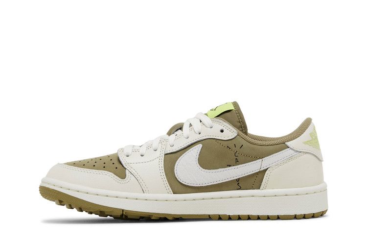 Nike Air Jordan 1 Retro Low Golf Travis Scott Neutral Olive