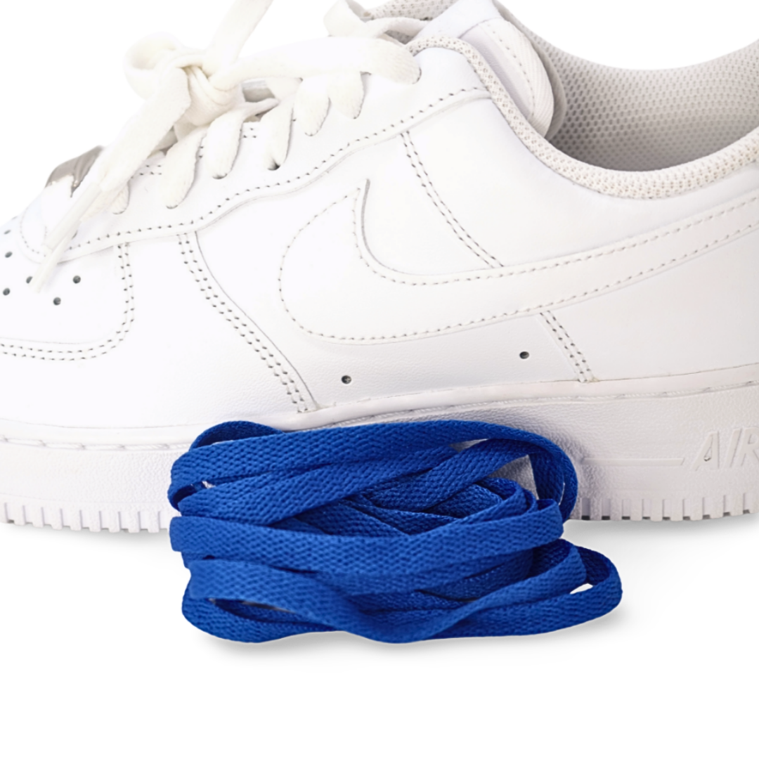 Royal Blue Flat Laces