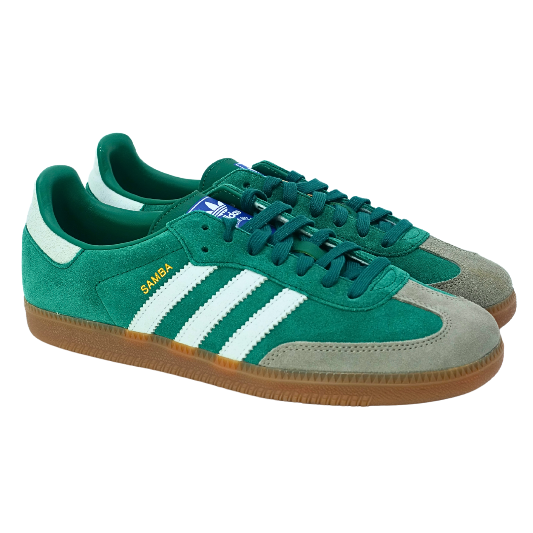 Adidas Samba OG Collegiate Green Gum Grey Toe