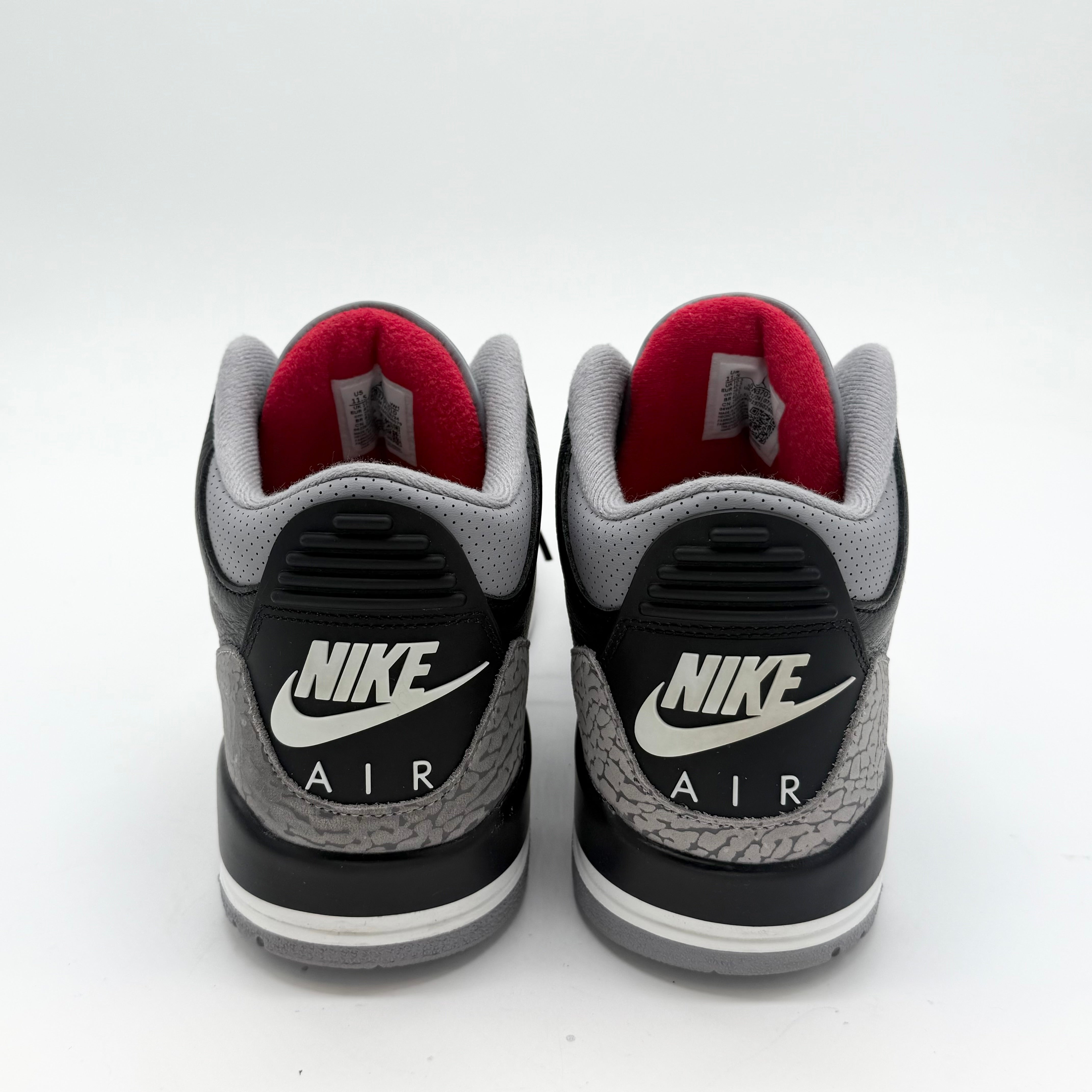Nike Air Jordan 3 Retro Black Cement EU 45 1/2