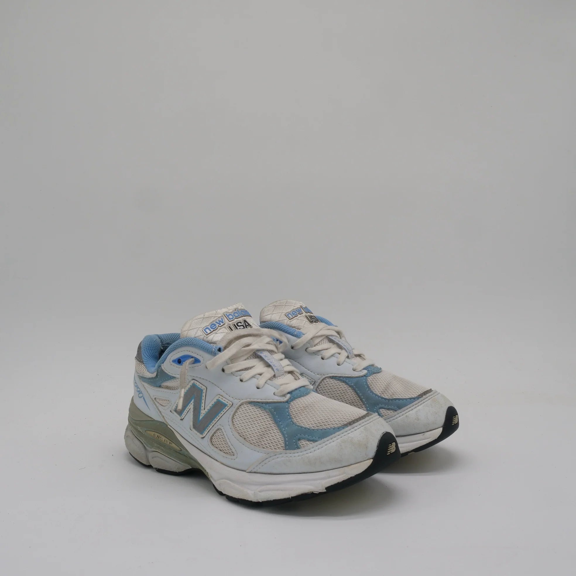 New Balance 990v3 White Baby Blue - EU 36