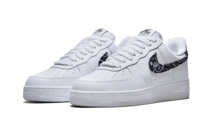 Nike Air Force 1 Low 07 Essential White Black Paisley