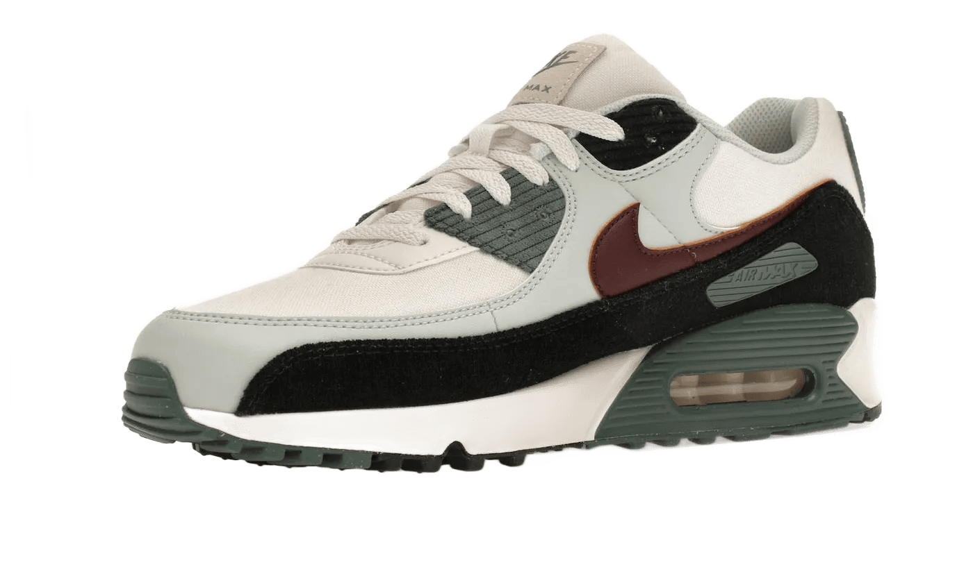 Nike Air Max 90 Burgundy Crush Vintage Green - FV6059-001