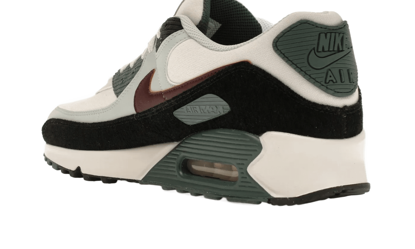 Nike Air Max 90 Burgundy Crush Vintage Green - FV6059-001